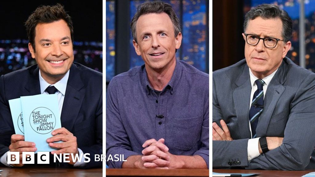 'Com um autocrata, não se pode ceder nem um pouco': o apoio dos astros a Jimmy Kimmel, enquanto Trump ameaça as redes de TV