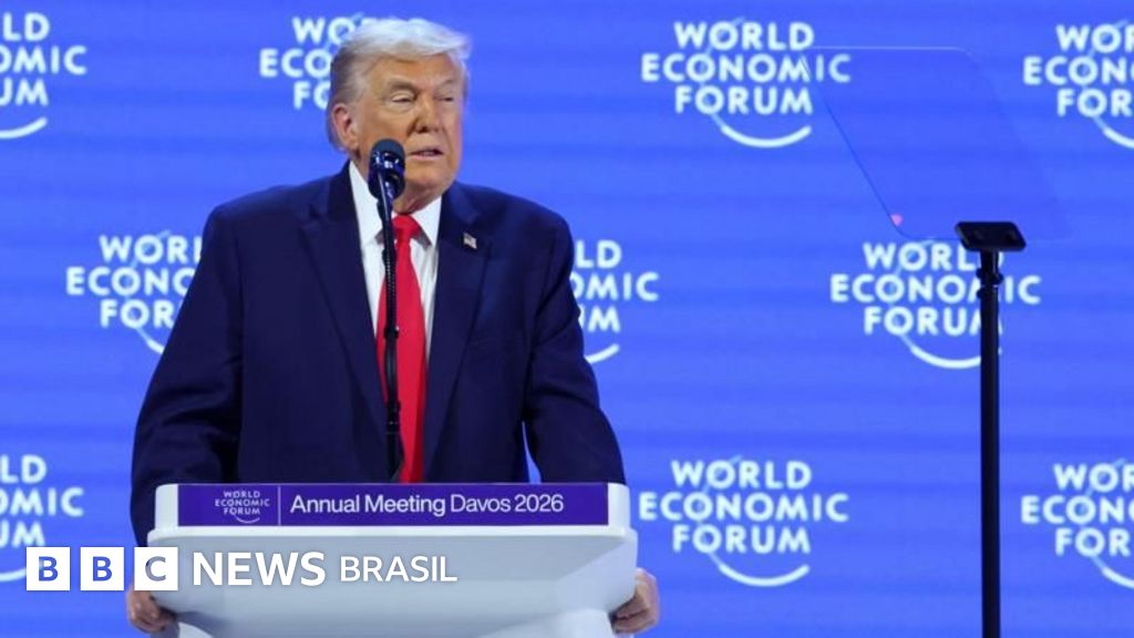 Trump faz aguardado discurso em Davos em meio a tensões sem precedentes com Europa pela Groenlândia