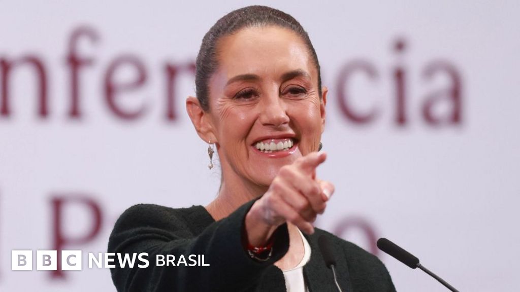 Como Trump ajudou a aumentar popularidade da presidente de esquerda do México