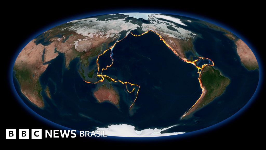 O que é o Círculo de Fogo do Pacífico e por que 90% dos terremotos do mundo ocorrem nessa área?