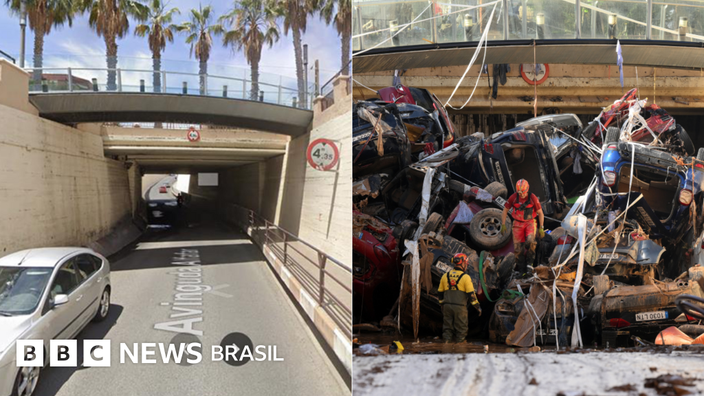 Enchentes na Espanha: as fotos do antes e depois que mostram tamanho da devastação