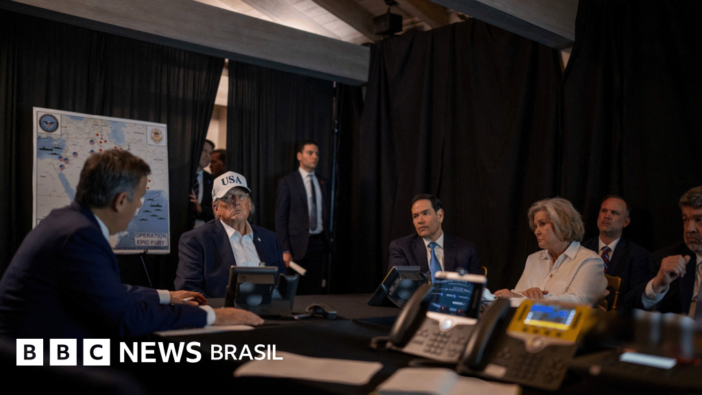 O que revelam as imagens da sala de guerra de onde Trump supervisionou ataque ao Irã