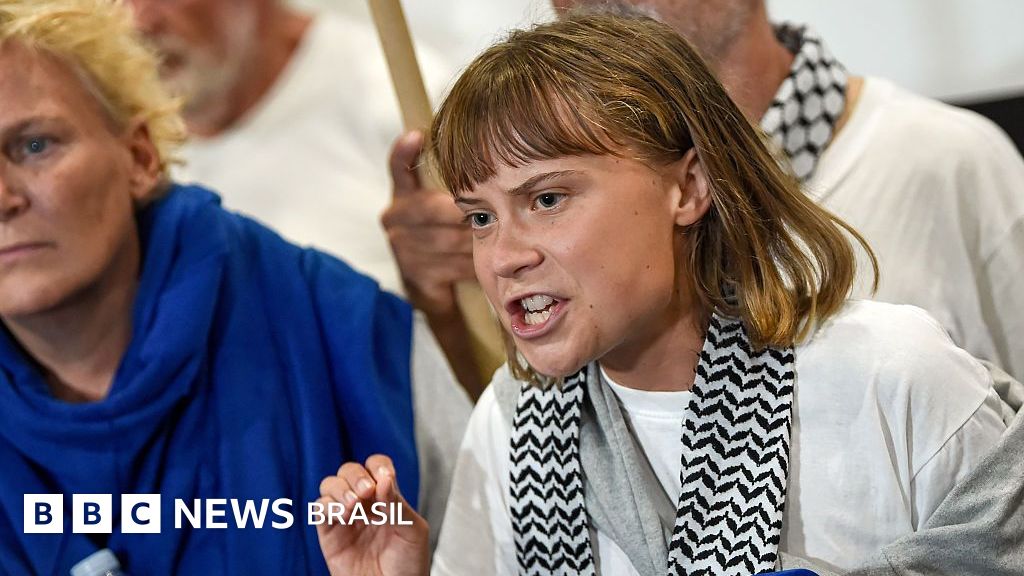 'Não podemos ignorar esse genocídio transmitido ao vivo', diz Greta Thunberg sobre Gaza