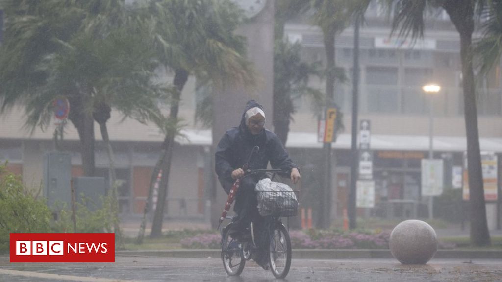 台風ナンマドル：暴風雨により日本で大規模な避難が発生