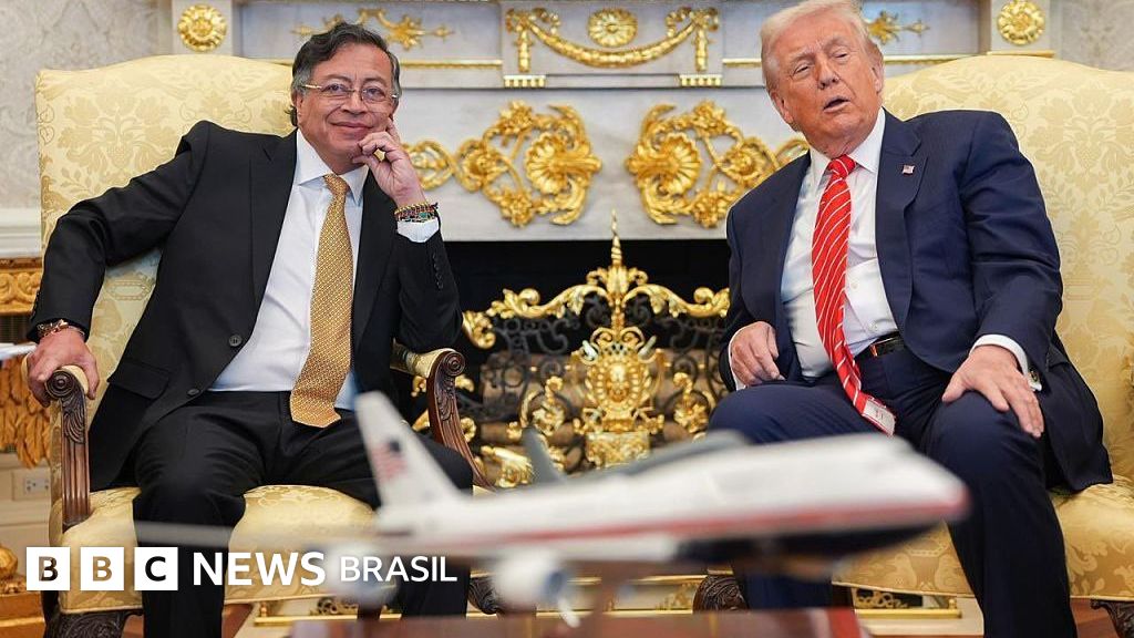 'Gosto de gringos francos' e 'Você é ótimo': as trocas de elogios entre Trump e Petro após aguardada reunião na Casa Branca