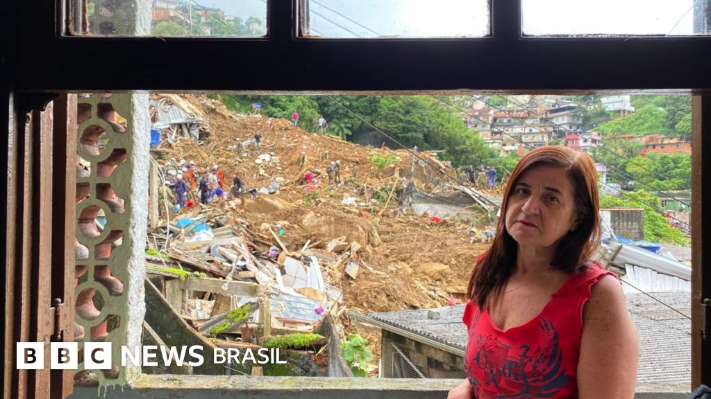 ‘Tenho fé que vou ficar na minha casa’, diz moradora que escapou por pouco de deslizamento em Petrópolis
