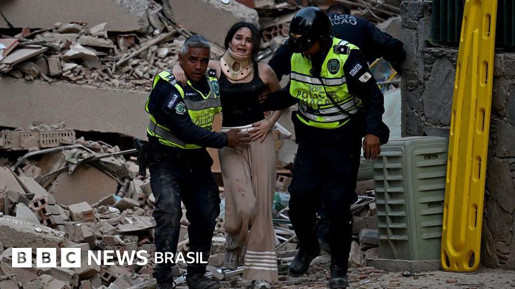 'Pensei que o prédio ia cair em cima de mim': forte terremoto sacode a Venezuela e derruba edifícios em Caracas