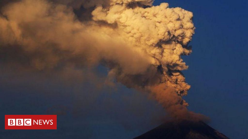 Vulc o em erup o no M xico por que Popocat petl um dos mais