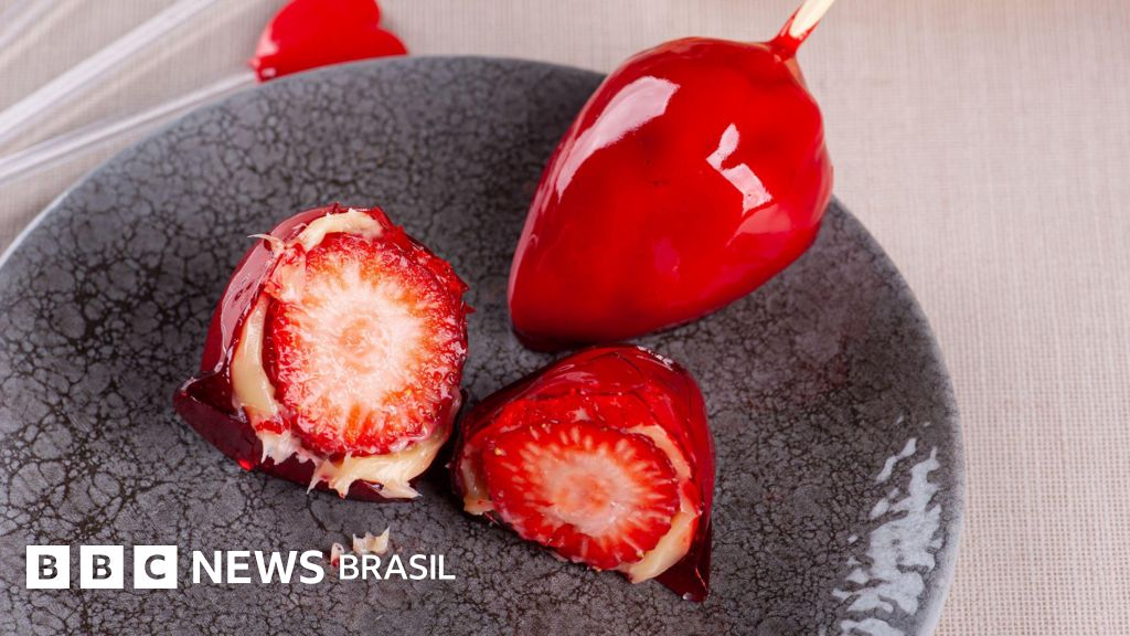 Morango do amor: por que doce 'viral' preocupa dentistas