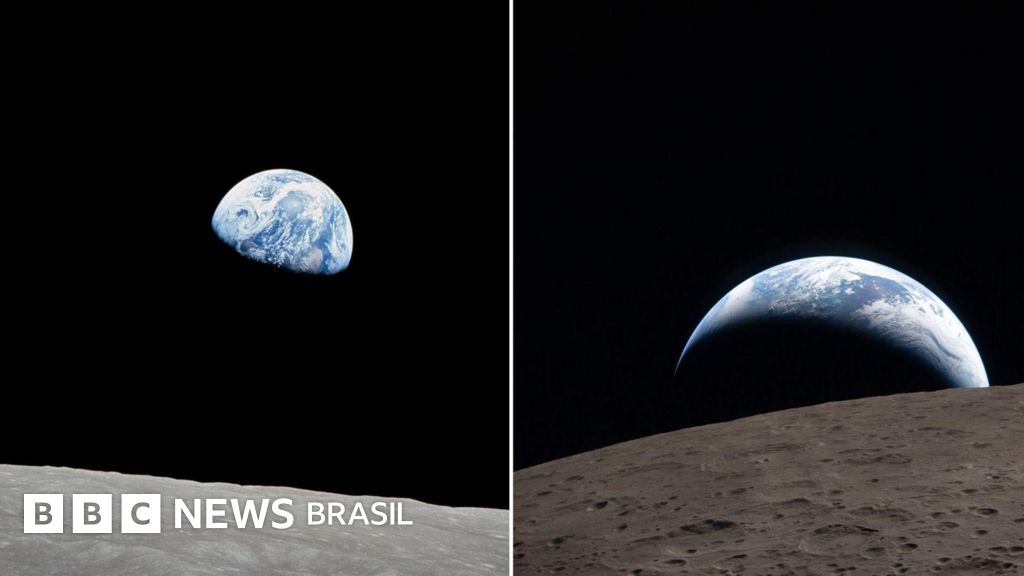 Como a Terra mudou em 58 anos: o que revelam as fotos icônicas das missões Apollo 8 e Artemis 2