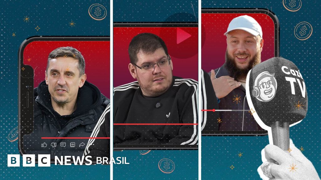 Como CazéTV, influenciadores e bets transformaram o Brasil em laboratório de um novo (e polêmico) modelo de transmissões esportivas - BBC News Brasil