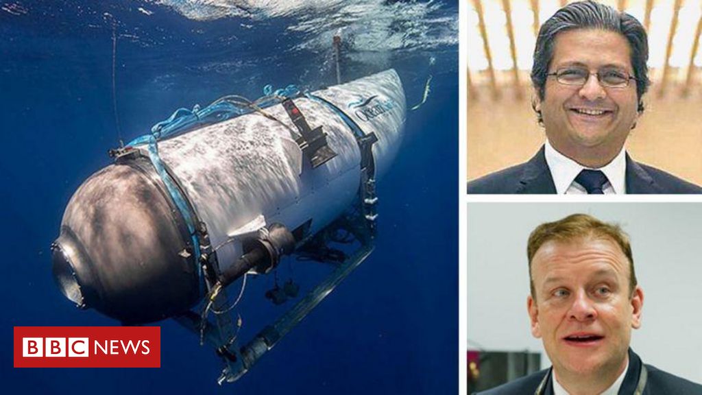 O que se sabe sobre os 5 ocupantes do submarino desaparecido em expedição ao Titanic