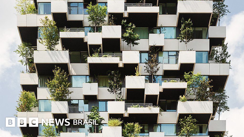 As 'florestas verticais' que estão transformando cidades