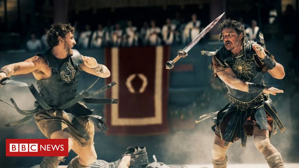 'É de longe o melhor filme de entretenimento do ano': o que diz crítica de cinema da BBC sobre 'Gladiador 2'