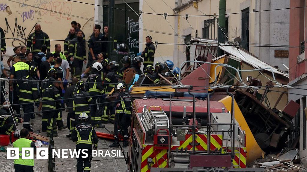 Criança de 3 anos ferida e passageiros pulando pela janela: os momentos dramáticos do acidente com bondinho em Lisboa