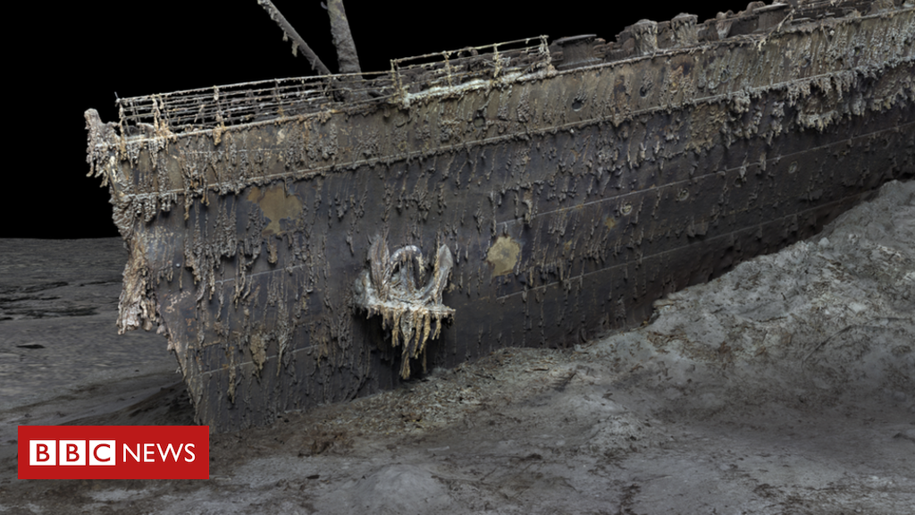 Titanic: O Que Revelou A 1ª Varredura Completa Do Naufrágio - BBC News ...