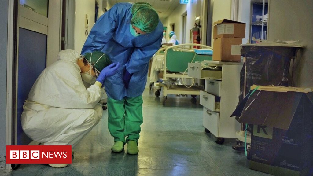 Enfermeiro fotografa impacto do coronavírus nos hospitais da Itália - BBC  News Brasil