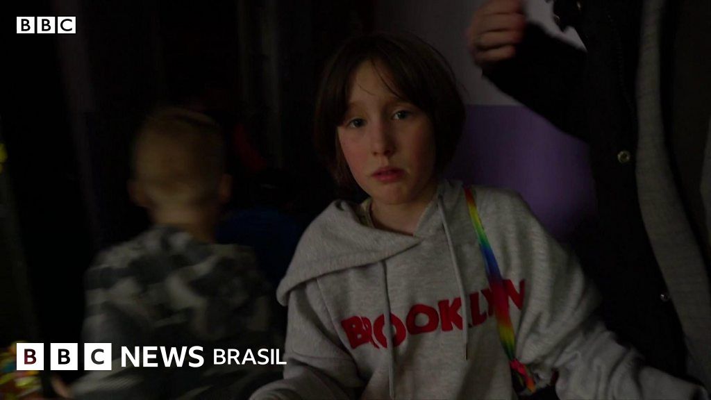 As crianças separadas dos pais pela guerra da Ucrânia