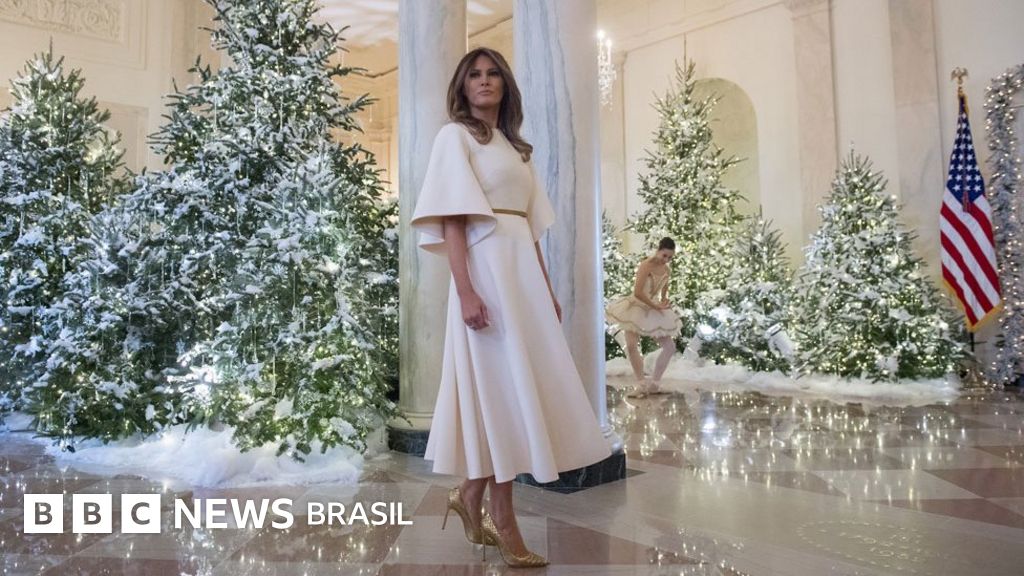 Cinco inovações de Donald Trump no Natal da Casa Branca BBC News Brasil