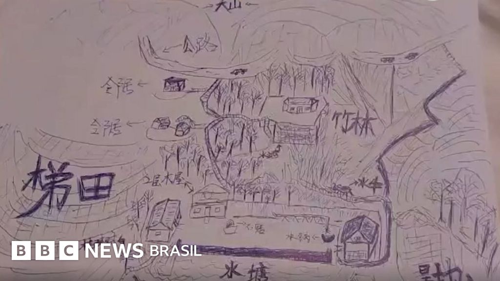 Raptado na infância, homem reencontra mãe após desenhar de memória o mapa de sua vila
