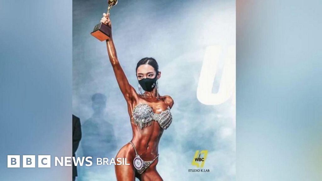 A mulher que se tornou campeã de fisiculturismo após perder braço em acidente
