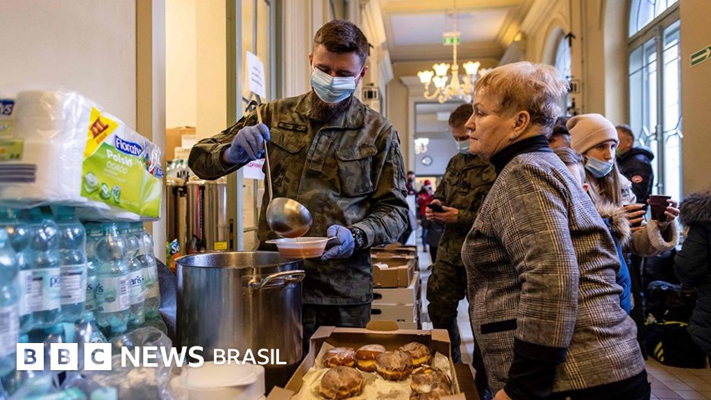 Guerra na Ucrânia: poloneses abrem portas para mais de 1 milhão de refugiados