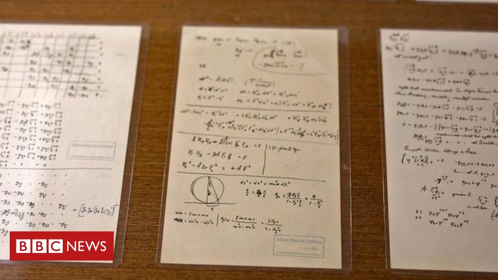 A curiosa confiss o de Einstein revelada em manuscritos in ditos