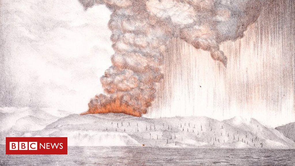 Krakatoa o inferno de Java a erupção há anos que foi sentida no planeta inteiro BBC News