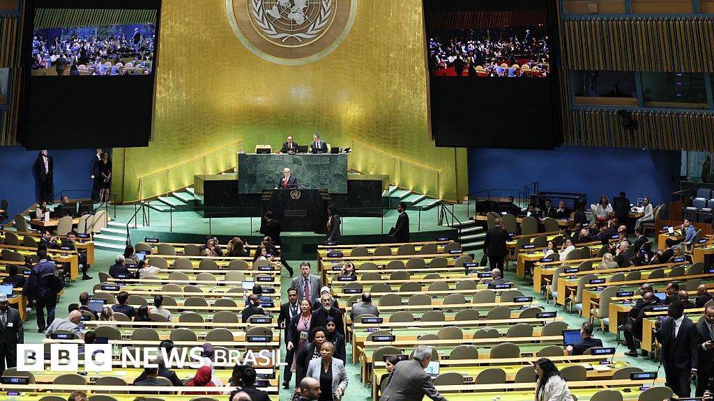 O momento em que Netanyahu é alvo de vaias e protesto de delegações na ONU