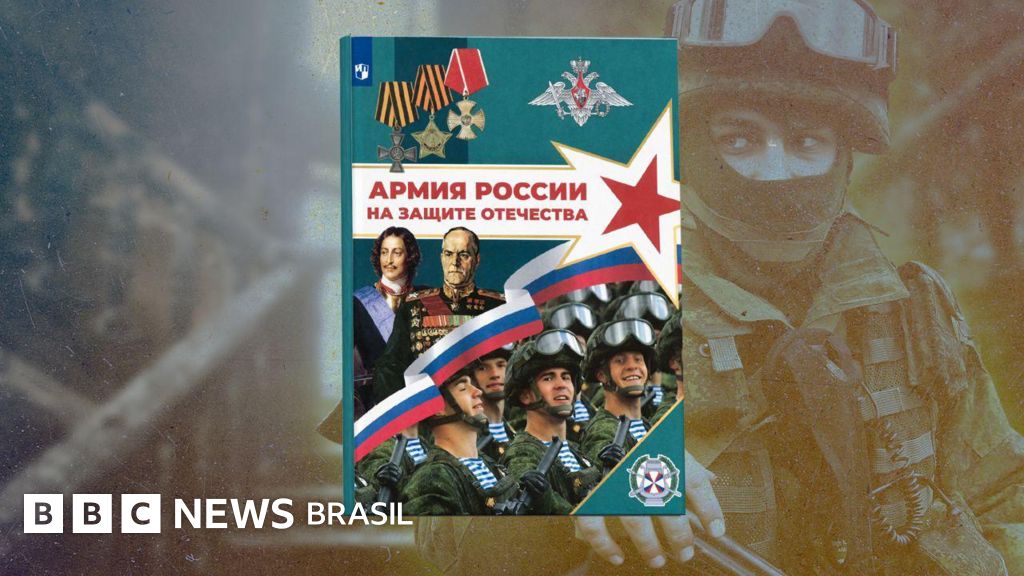 Coquetéis de 'sangue russo': como apostila escolar russa assusta adolescentes e convoca para a guerra na Ucrânia