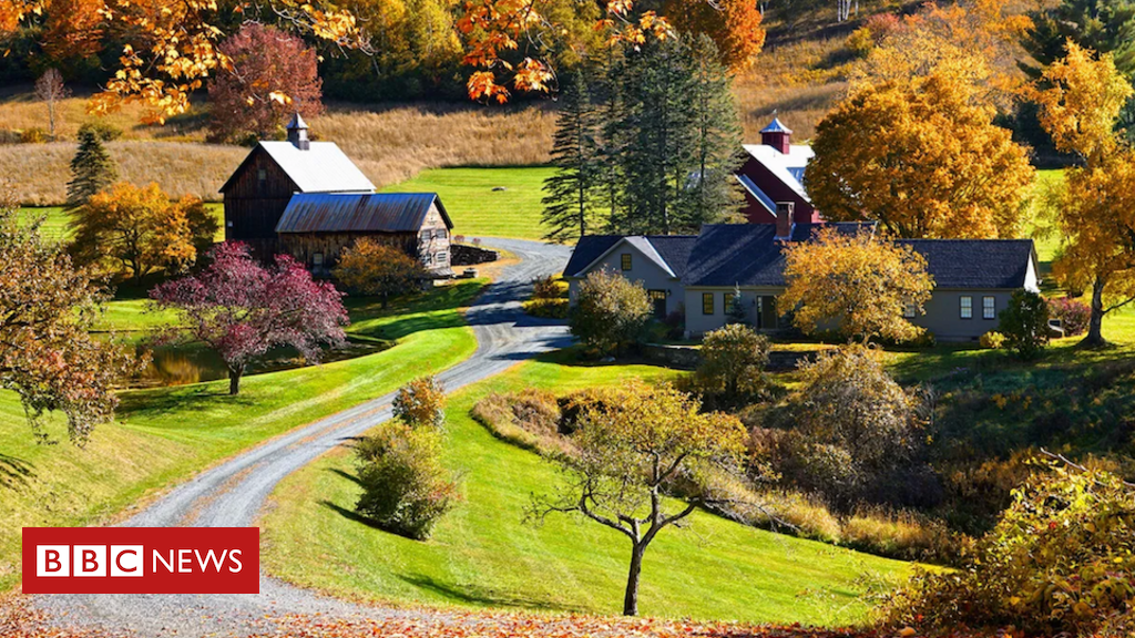 The American village that prevented hordes of influencers from invading it to photograph the forests in the fall