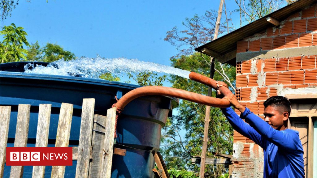 A combinação climática que está secando os rios da Amazônia - BBC News  Brasil