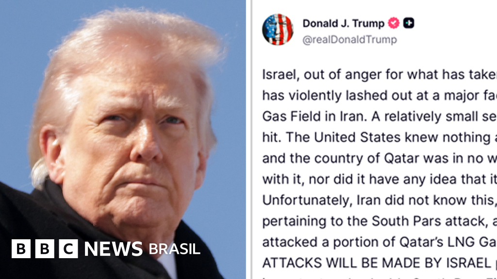 'Não sabíamos de nada': o que declaração de Trump sobre ataque a campo de petróleo no Irã mostra do alinhamento de EUA e Israel na guerra