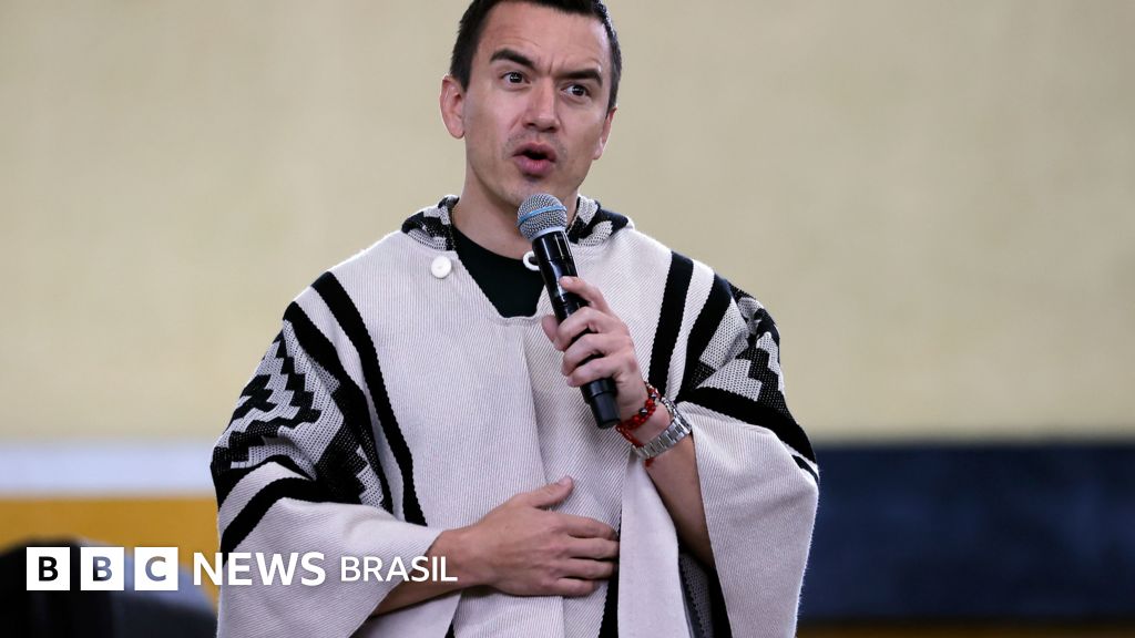 Carro de Daniel Noboa, presidente do Equador, é atacado; o que se sabe