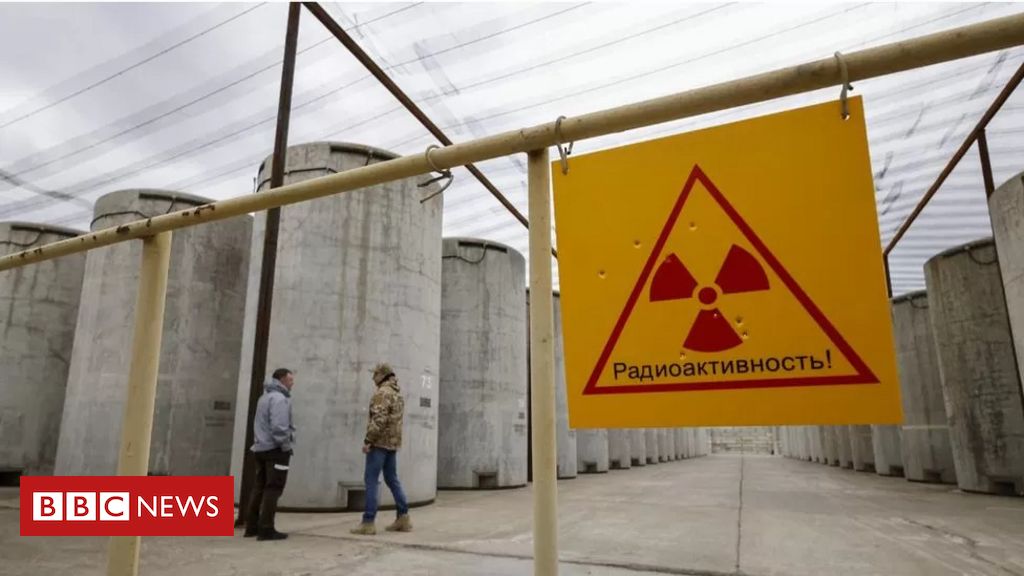 Ucrânia alerta para risco de vazamento de radiação em usina