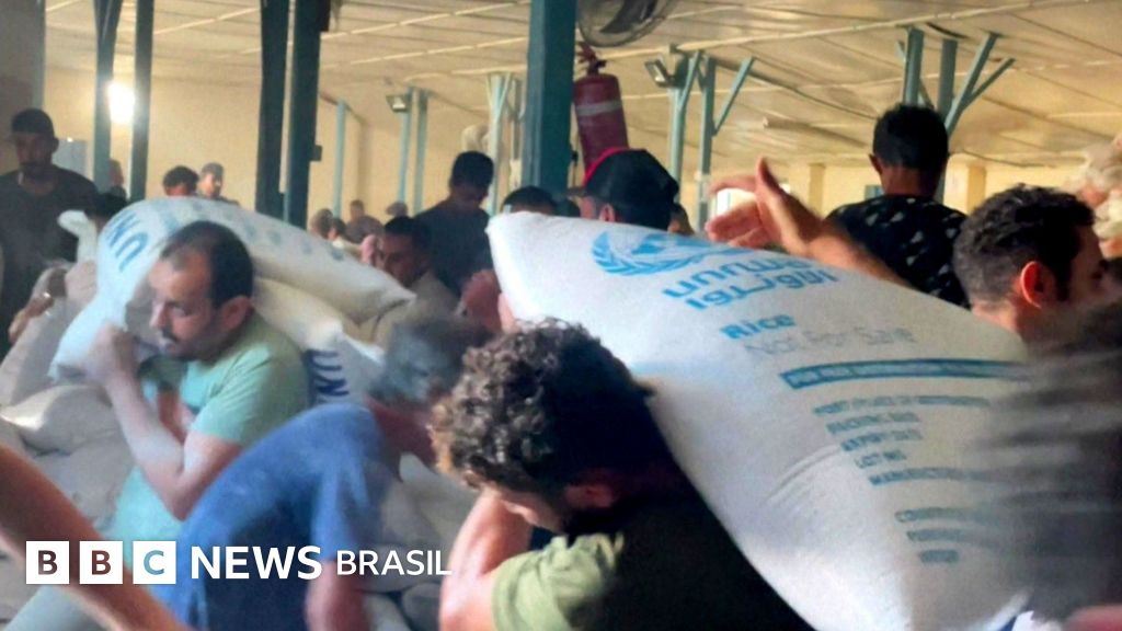 Armazéns saqueados em Gaza: a dramática situação da ajuda humanitária