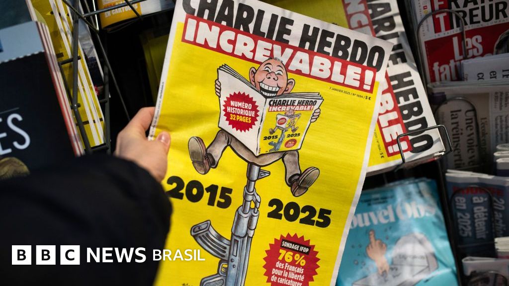 'Indestrutível': 10 anos após ataque que matou 12 pessoas na redação, revista Charlie Hebdo se mantém desafiadora