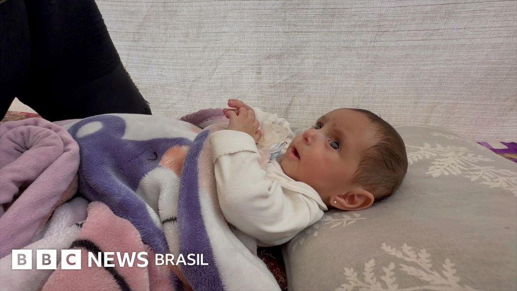 A bebê de Gaza enviada de volta à zona de guerra após cirurgia no coração