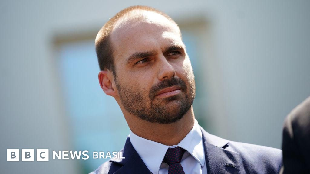 Esposa de Alexandre de Moraes pode ser alvo de sanções de Trump, diz Eduardo Bolsonaro ao FT