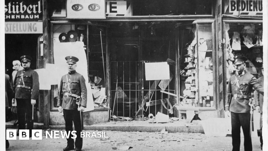 O que a foi a Noite dos Cristais, que marcou o início da escalada de violências dos nazistas contra os judeus