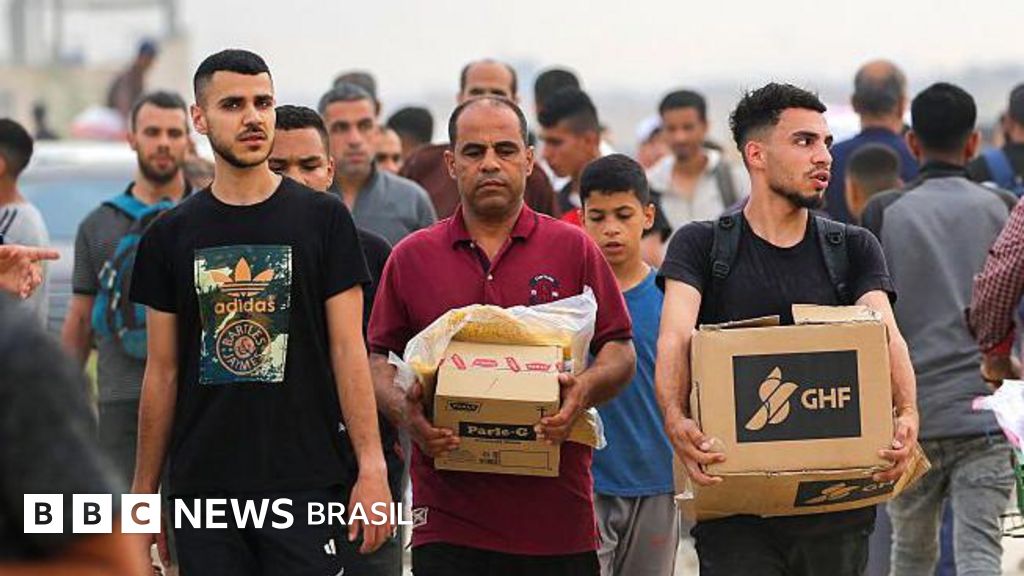 O que contém a polêmica caixa de ajuda distribuída pela Fundação Humanitária de Gaza?