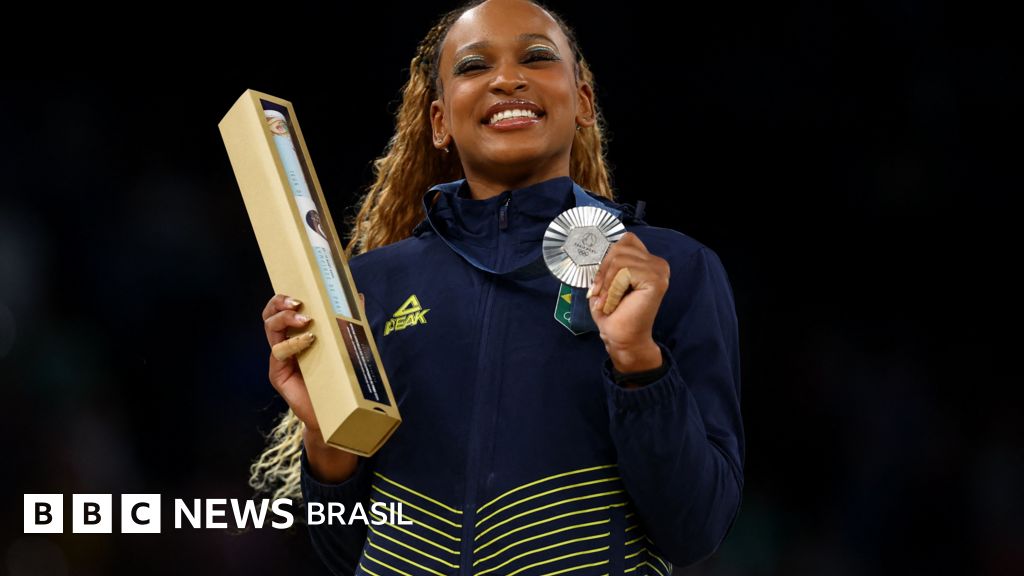 Os recordes de medalhas de brasileiros em Olimpíadas que Rebeca Andrade igualou com prata no salto