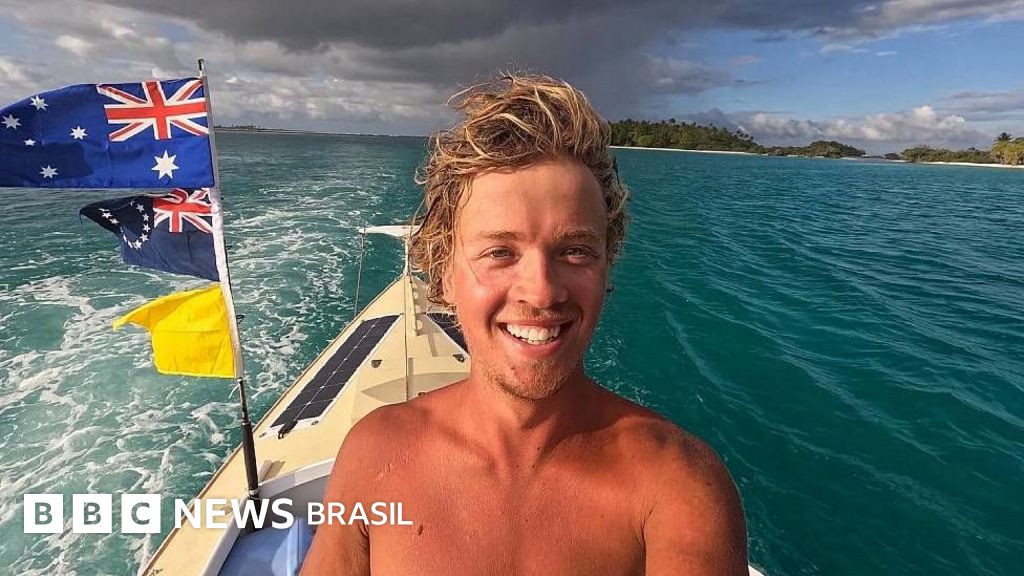 A incrível travessia do jovem que saiu do Peru e cruzou sozinho o Pacífico a remo por 15 meses