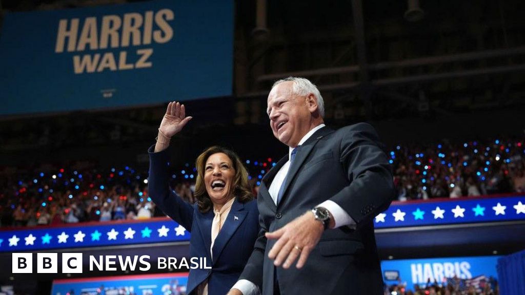 Eleição dos EUA: a teoria da conspiração que associa vice de Kamala à bandeira da Somália