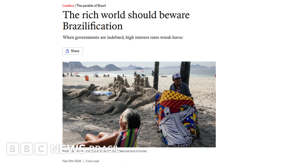 Países ricos deveriam temer 'Brasilização' da economia global, diz The Econonist