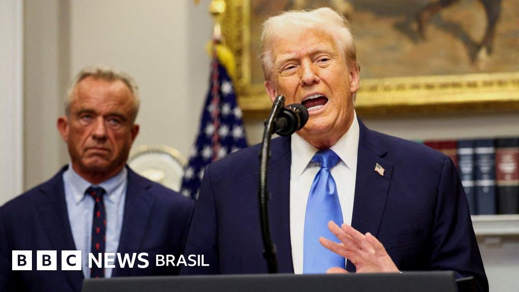Três alegações de Trump ligando autismo a paracetamol e vacinas checadas pela BBC