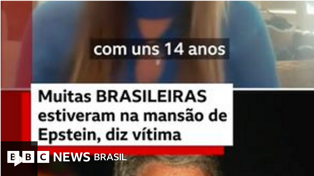 'Muitas brasileiras estiveram na mansão de Epstein', diz vítima à BBC