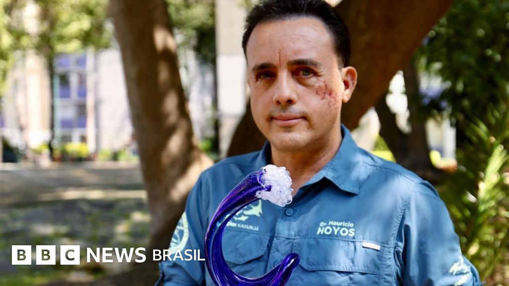 A impressionante história do mexicano que sobreviveu a mordida de tubarão na cabeça