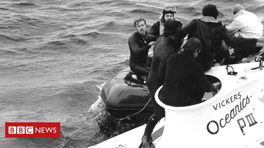 O resgate de dois homens que sobreviveram após 84 horas presos em submersível há 50 anos