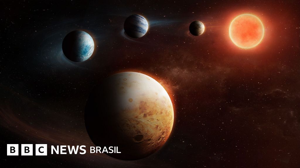O 'estranho' sistema planetário que desafia o conhecimento sobre como os planetas se formam